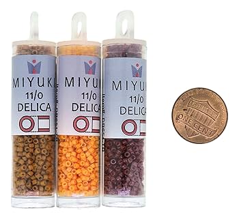 Amazon.com: Miyuki Delica Seed Beads Bundle: Size 11/0